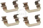 Fastening elements for front brake pads 1693Q