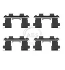 Fastening elements for front brake pads 1253Q