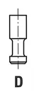 Intake valve R4595/SCR