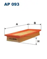 Filtras oro AP 093