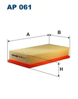 Filtras oro AP 061
