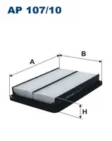 Filtras oro AP 107/10