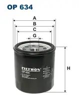 Filtras tepalo OP 634