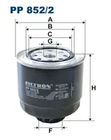 Filtras kuro PP 852/2