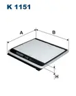 Cabin Filter K 1151