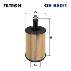 Filtras tepalo OE650/1