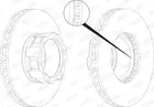 Stabdžių diskas priekinis BCR118A