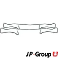 Fastening elements for front brake pads 1163651210