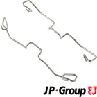 Fastening elements for front brake pads 1164005610