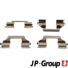 Fastening elements for front brake pads 4164003210