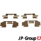 Fastening elements for front brake pads 3464003010