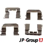 Fastening elements for front brake pads 3564003010