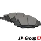 Brake pads set for rear wheels 4063700210