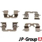 Fastening elements for front brake pads 4864003110