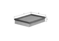 Filtras oro LX 643