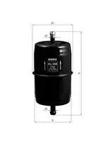 Filtras kuro KL 558