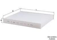 Filtras salono LA 467/S