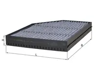 Filtras salono LAK 863