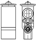 Conditioning system valve AVE 73 000P