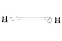 Ignition cable 0 986 356 038