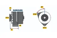 Generatorius 0 986 034 080