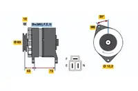 Automobilių dalys 0 986 033 421