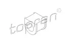 Rear stabilizer rubber 109 699