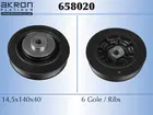 Pulley of crankshaft 658020