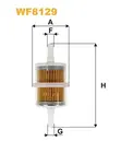 Fuel filter WF8129