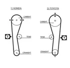 Distribution belt 5027