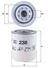 Filtras tepalo OC 238