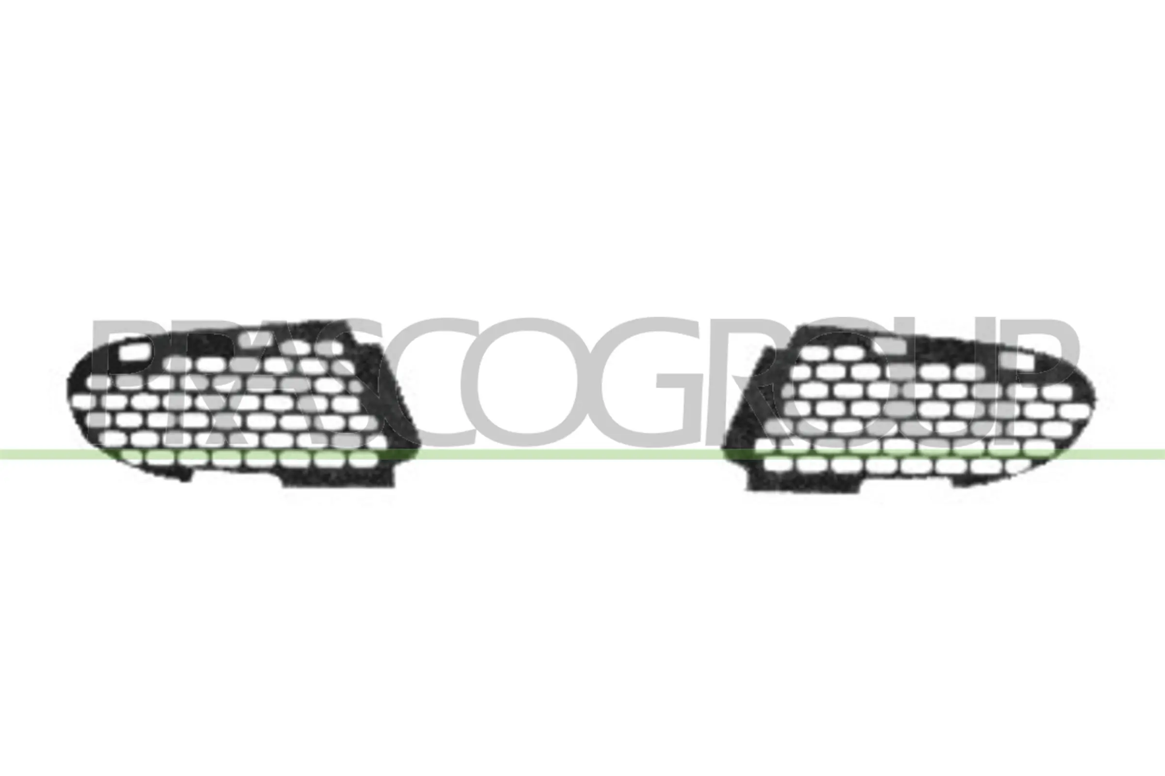             Grotelės pr. bamperio ME0252124 gera kaina internetu
        