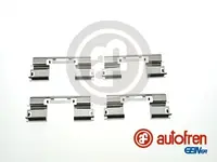 Fastening elements for front brake pads D42874A