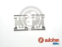 Fastening elements for front brake pads D42803A