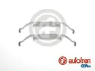 Fastening elements for front brake pads D42558A