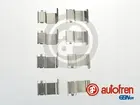 Fastening elements for front brake pads D42569A