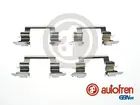 Fastening elements for front brake pads D42881A