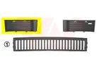 Lattice for front bumper 7625592