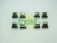 Fastening elements for rear brake pads 901218