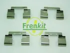 Fastening elements for front brake pads 901732