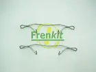 Fastening elements for front brake pads 901180
