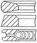 Piston rings 08-784821-00
