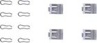 Fastening elements for front brake pads 82027000