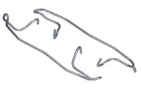 Fastening elements for front brake pads 27-0732