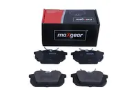 Brake pads set for rear wheels 19-3171