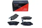 Brake pads set for rear wheels 19-0431