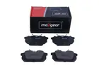 Brake pads set for rear wheels 19-3171