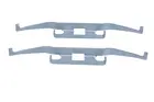 Fastening elements for front brake pads 27-0728