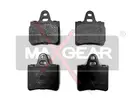 Brake pads set for rear wheels 19-0400