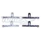 Fastening elements for front brake pads TX 43-43